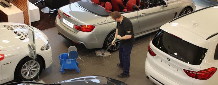 Commercial Janitorial Services for Auto Dealerships in The PNW