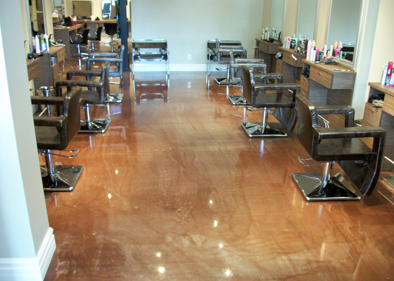 Hair and Nail Salon Floor Coating Services