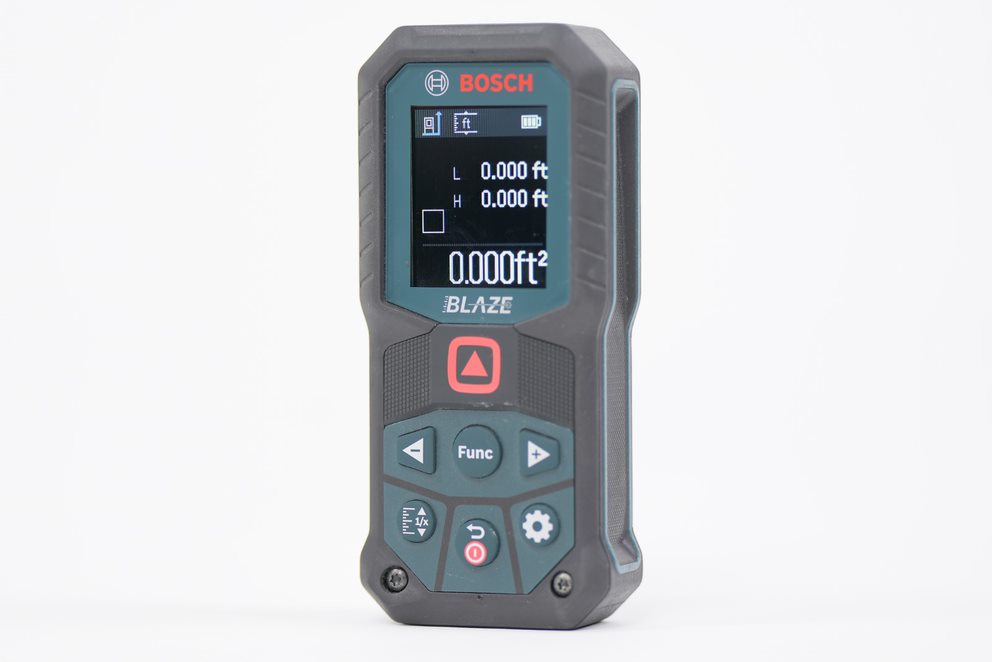 Bosch BLAZE Laser Distance Tape Measuring Tool