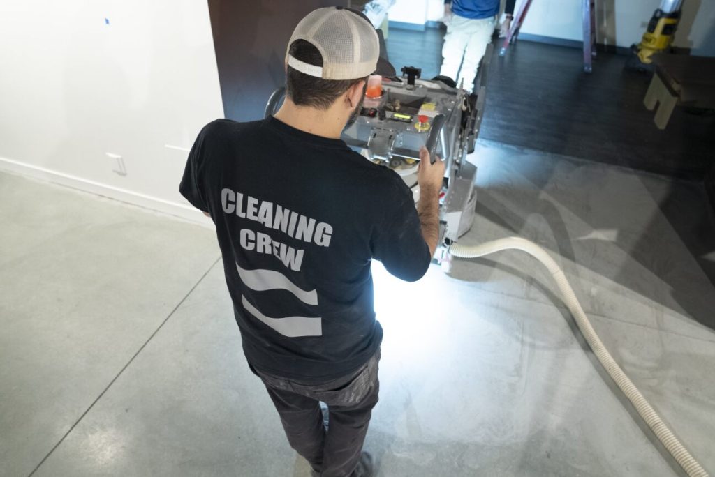 residential polished concrete