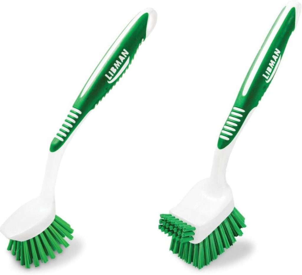 Libman Kitchen and Bathroom Brush for Sinks and Toilets scrubbing tools