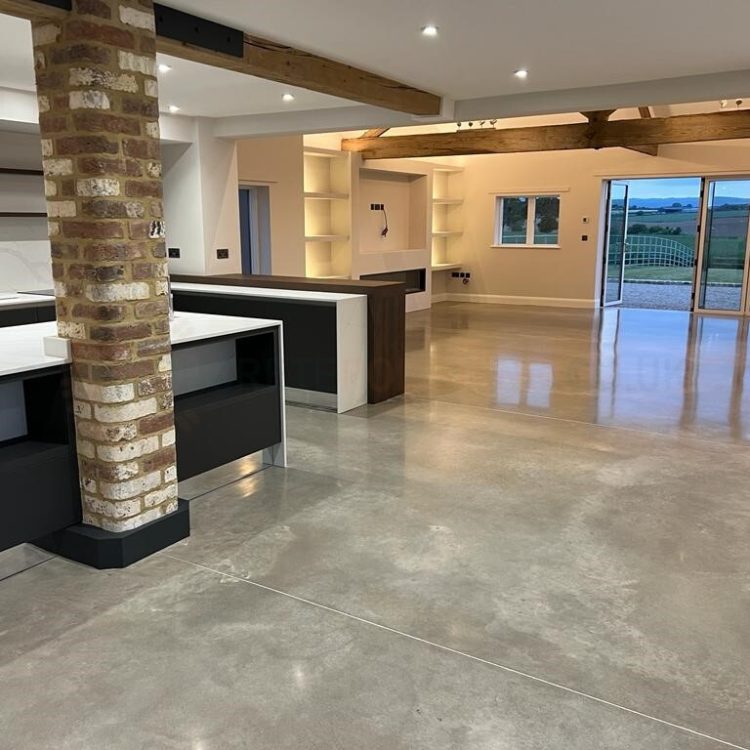 Polished Concrete for Residential Spaces